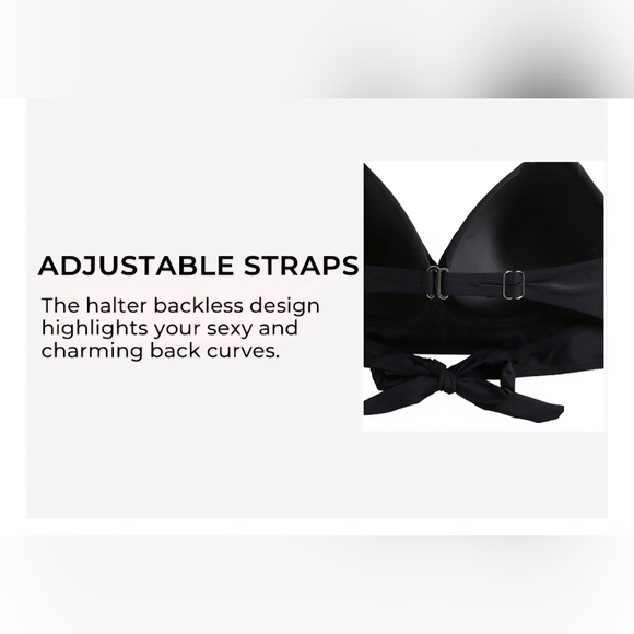 Halter Top High Waisted Bikini #1072 - Picture 10 of 14